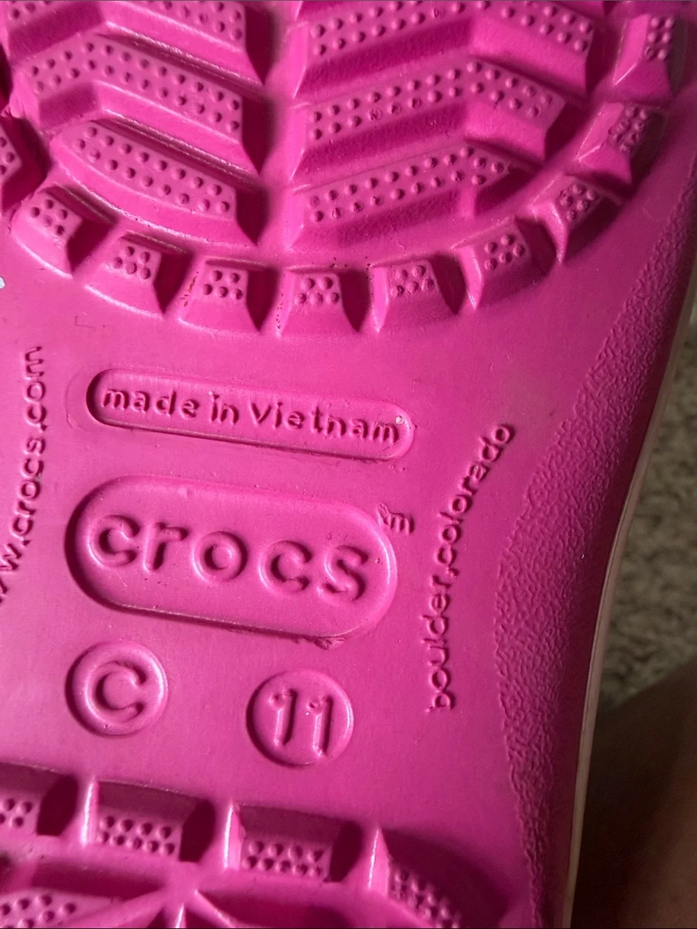 N/A crocs pink